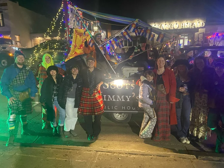 The Nighthorse Nessie float in the Snowdown parade